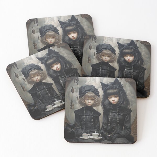 Item preview, Fashion Girls: tea for two designed and sold by ebrawne.