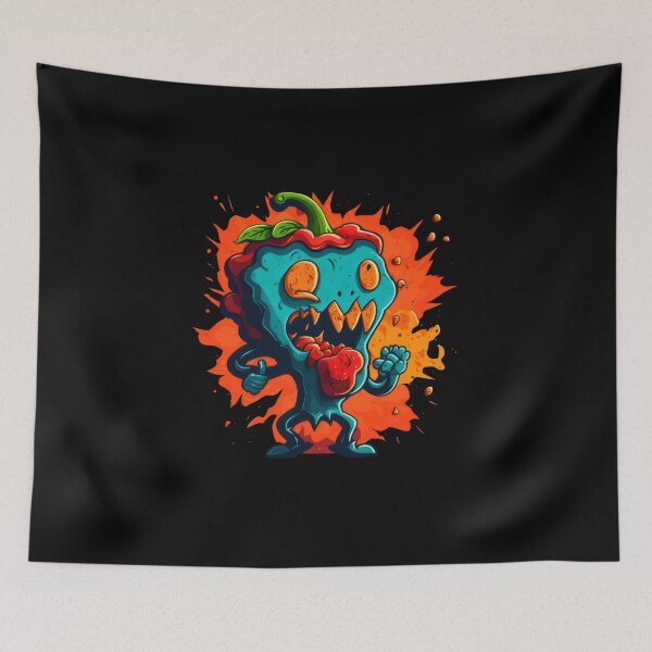 Item preview, Carolina Reaper Hot Pepper Chili Head Funny Food Spicy Lover designed and sold by farhanhafeez.