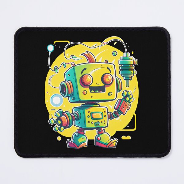 Item preview, Retro Robot Cute Robotic Engineer Technology Hi-tech Machine designed and sold by farhanhafeez.