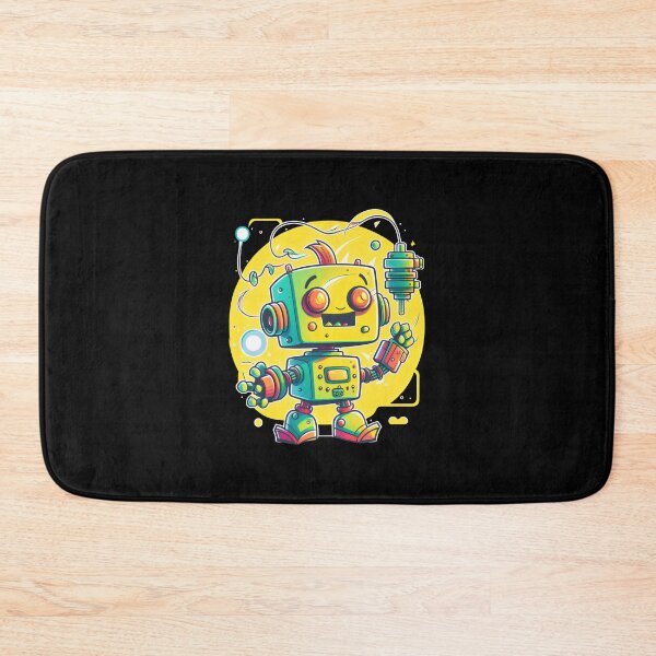 Item preview, Retro Robot Cute Robotic Engineer Technology Hi-tech Machine designed and sold by farhanhafeez.