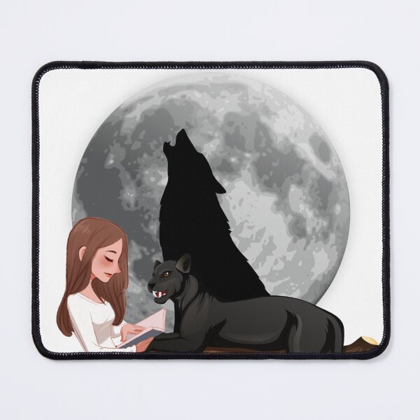 Item preview, The girl, panther and the wolf. designed and sold by TRISHA A BARNETT.