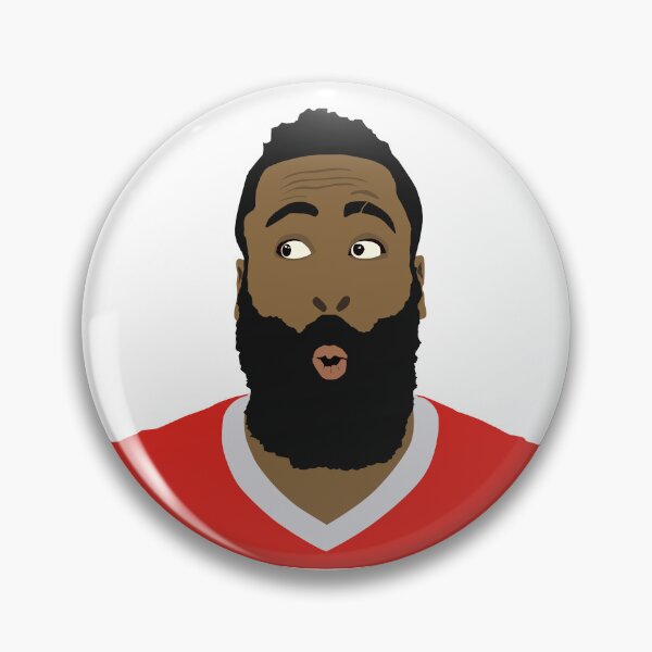 Item preview, James Harden - Funny Face Meme - Houston designed and sold by BuzzerBeater00.