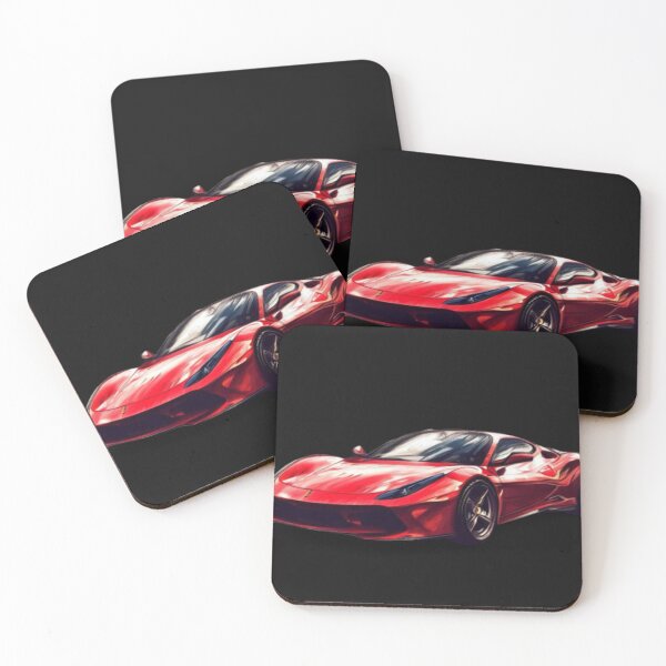 Item preview, Ferrari-inspired drawing designed and sold by Digital-art FI.