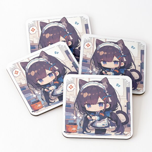 Item preview, Feline Housekeeper designed and sold by Chibi Cat Art Corner.