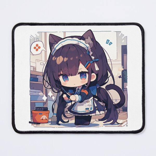 Item preview, Feline Housekeeper designed and sold by Chibi Cat Art Corner.