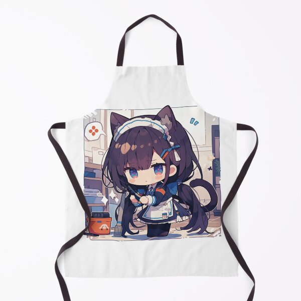 Item preview, Feline Housekeeper designed and sold by Chibi Cat Art Corner.