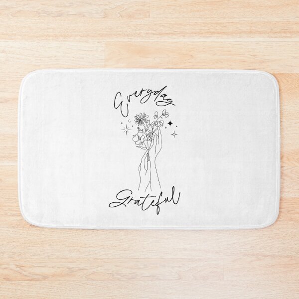 Item preview, Everyday Grateful Hands with Flowers and Stars, Gratefulness, Positivity, Gratitude, Positive Vibes, Positive, Growth Mindset, Mental Health and Wellness Design  designed and sold by Mgibsonphoto.
