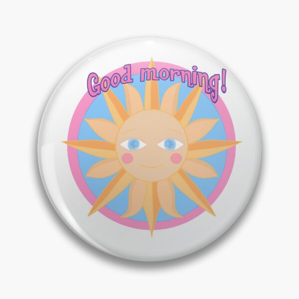 Item preview, Small world sun 'Good morning!' designed and sold by GoldenHeartArt.