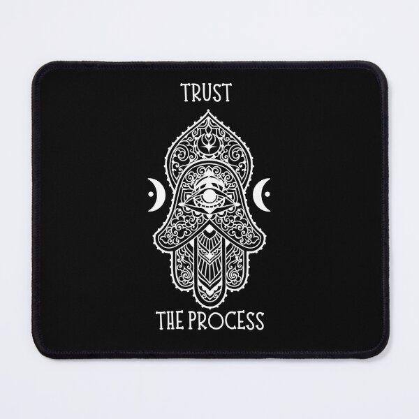 Item preview, TRUST THE PROCESS HAMSA HAND designed and sold by hamsasoul.