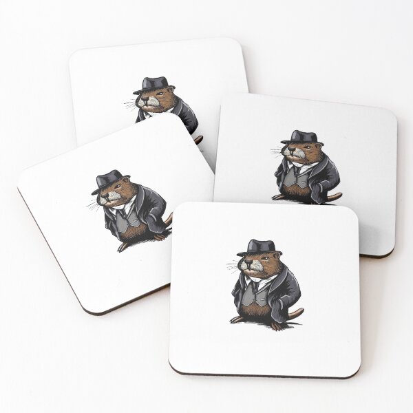 Item preview, Mafia boss groundhog designed and sold by GroundhogMs.