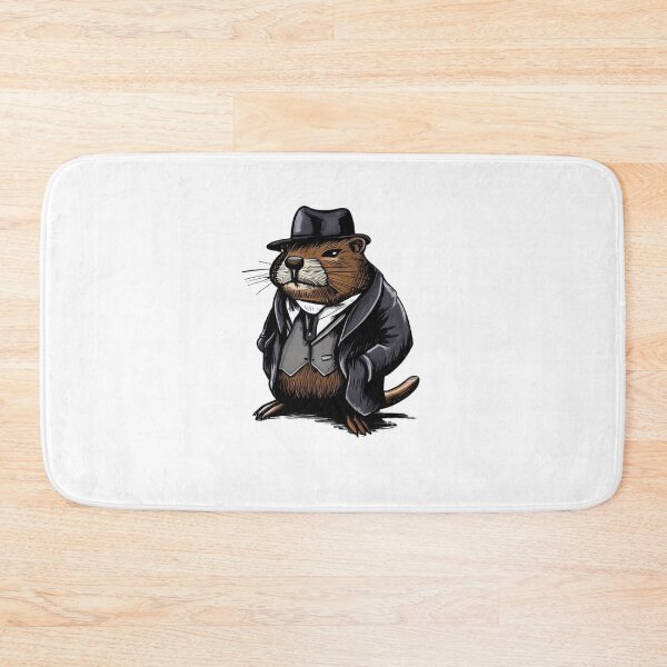 Item preview, Mafia boss groundhog designed and sold by GroundhogMs.