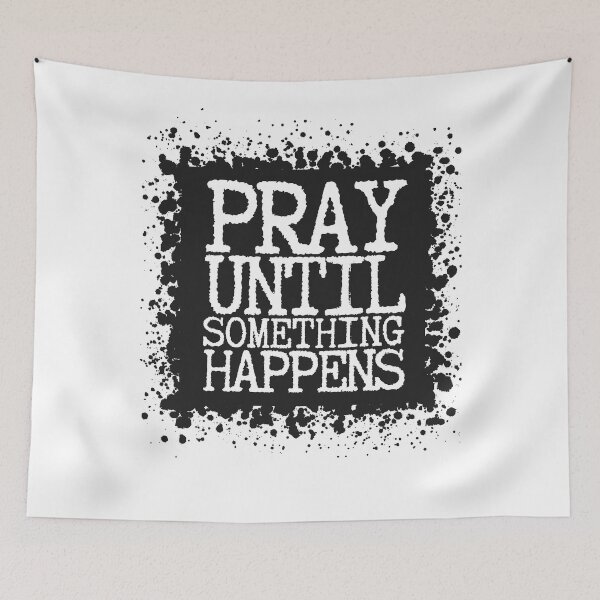 Item preview, Pray Until Something Happens WLBBG Typewriter Font designed and sold by GFamilyC.