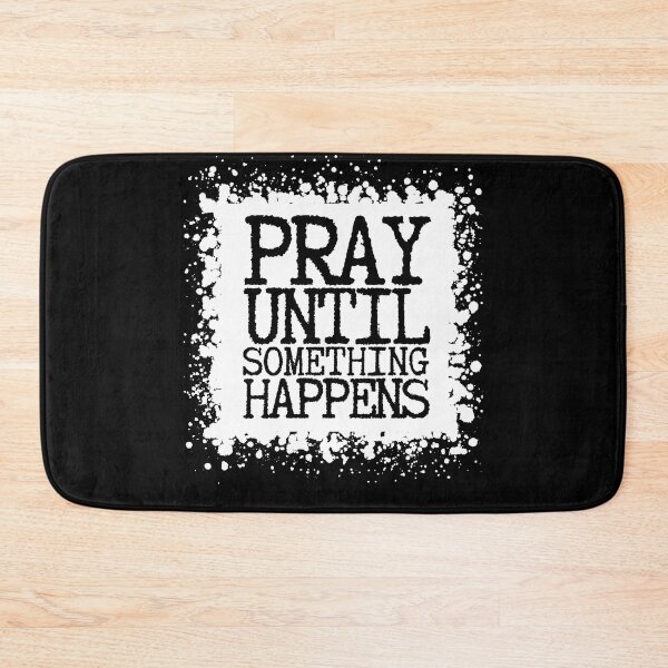 Item preview, Pray Until Something Happens BLWBG Typewriter Font designed and sold by GFamilyC.
