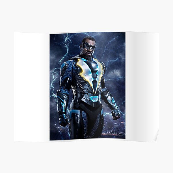 Black Lightning Cw Wall Art for Sale | Redbubble