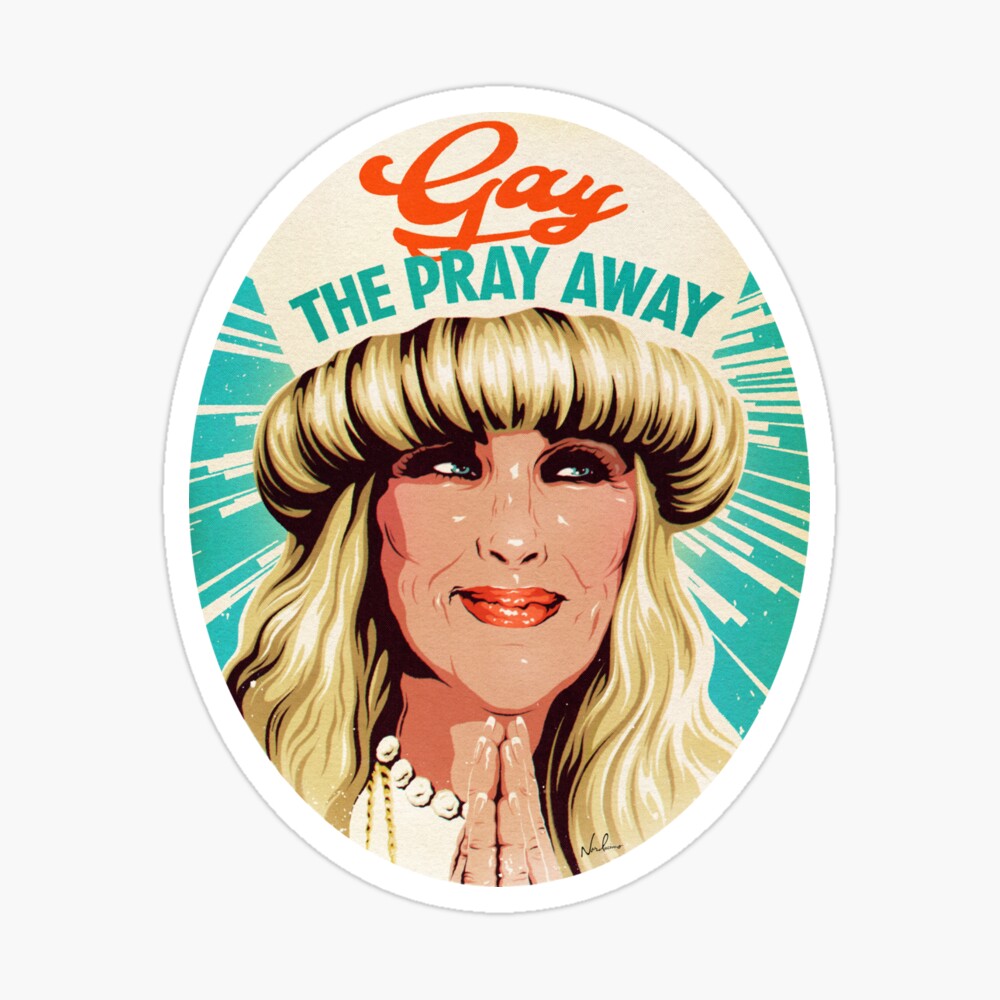 Gay The Pray Away Sticker