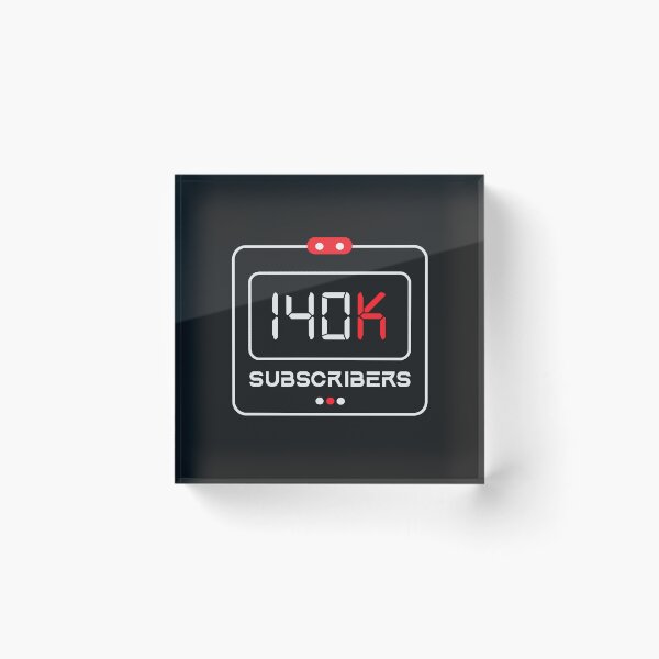 Item preview, 140k Subscribers designed and sold by Limerich.