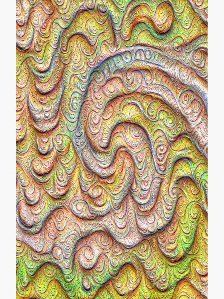 Frozen spring wave #DeepDream #Art | Sasalusais pavasara vilnis by blackhalt