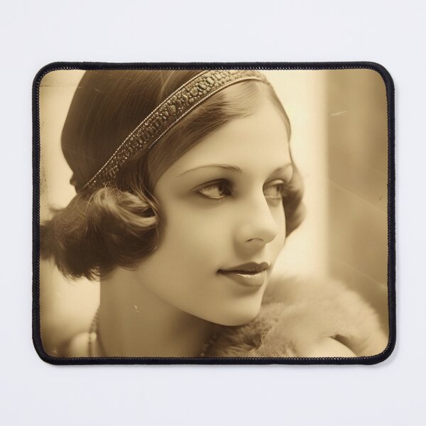 Item preview, 1920s Flapper Girl As Seen By AI designed and sold by ZenEverAI.