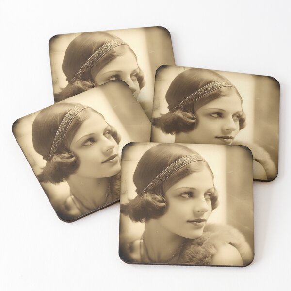 Item preview, 1920s Flapper Girl As Seen By AI designed and sold by ZenEverAI.