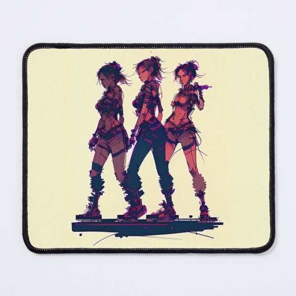 Item preview, Three Inkpunk Women designed and sold by CJMarchese.