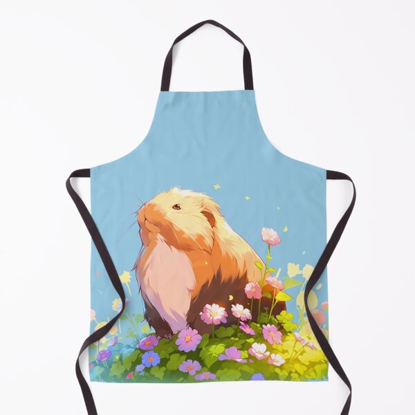 Item preview, Guinea pig in the meadow  designed and sold by thoruart.