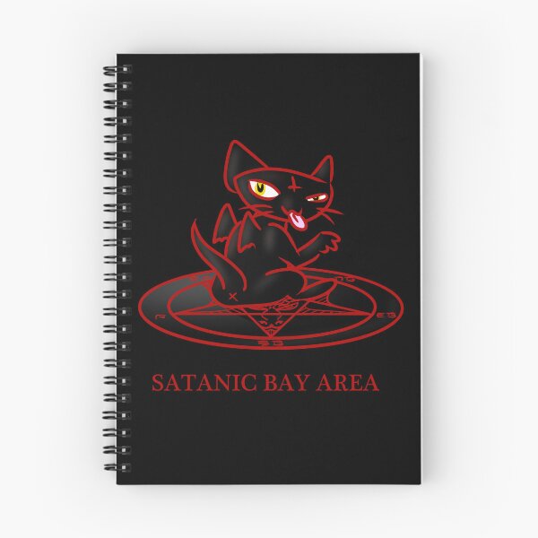 Item preview, Satanic Bay Area Sassy Cat designed and sold by BlackMassAppeal.