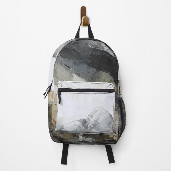 Item preview, Black Mountainscape Canvas Print designed and sold by artbybodhi.