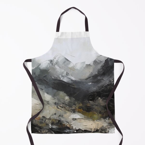 Item preview, Black Mountainscape Canvas Print designed and sold by artbybodhi.