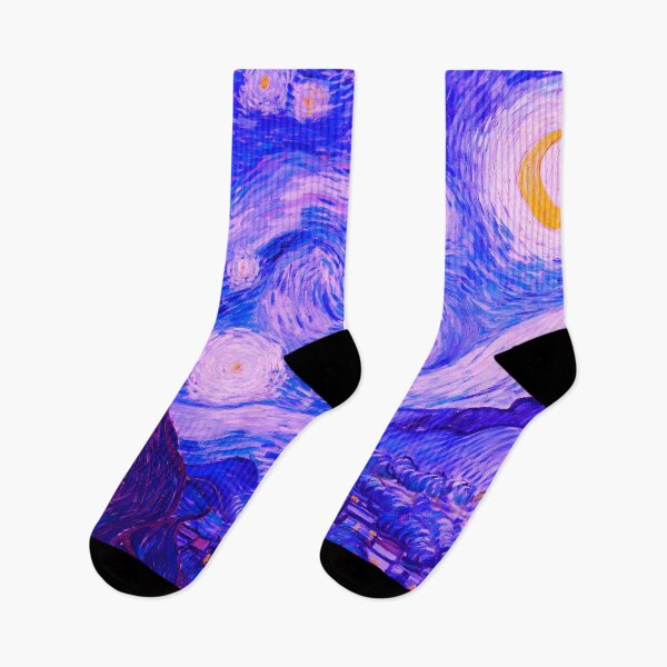 Item preview, Starry Night Vaporwave Aesthetic designed and sold by Neon Purple Noodle Bar.