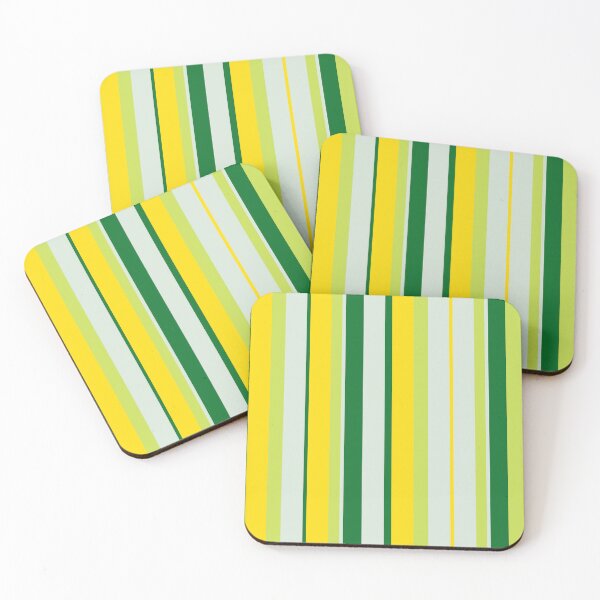 Item preview, Yellow, Green & Pale Blue Stripes designed and sold by Trish Dish.