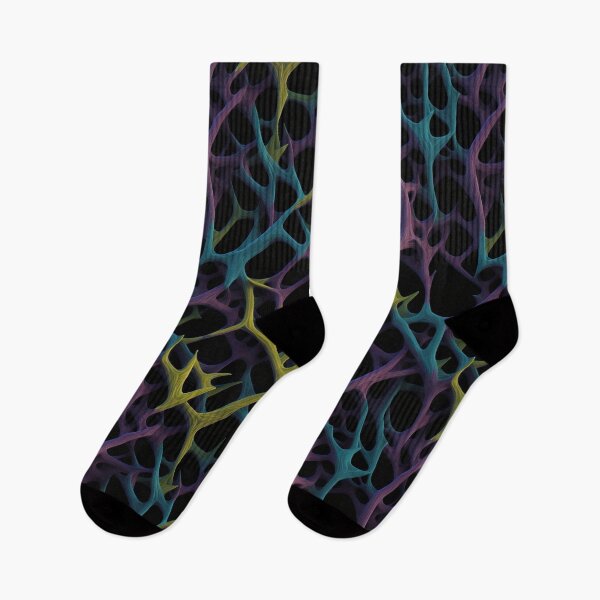 Item preview, Spectrum Colors in 3D: Intricate Fractal Geometry Puzzle Abstraction designed and sold by DesignArtEmpire.