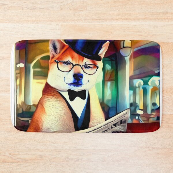 Item preview, Shiba inu portrait  designed and sold by Witty-Kids.