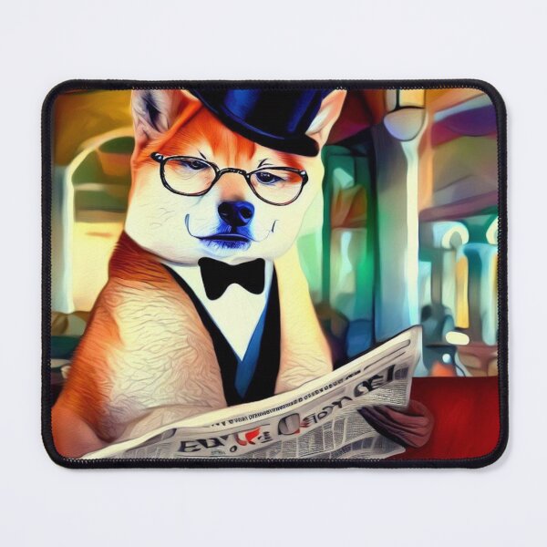 Item preview, Shiba inu portrait  designed and sold by Witty-Kids.