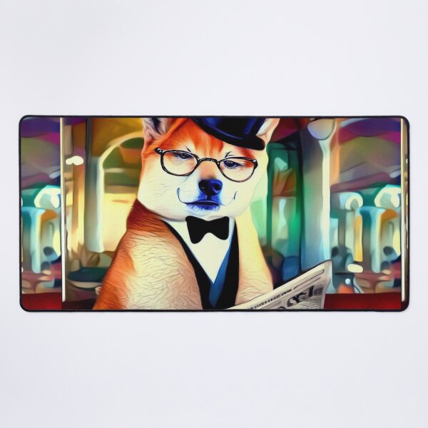 Item preview, Shiba inu portrait designed and sold by Witty-Kids.