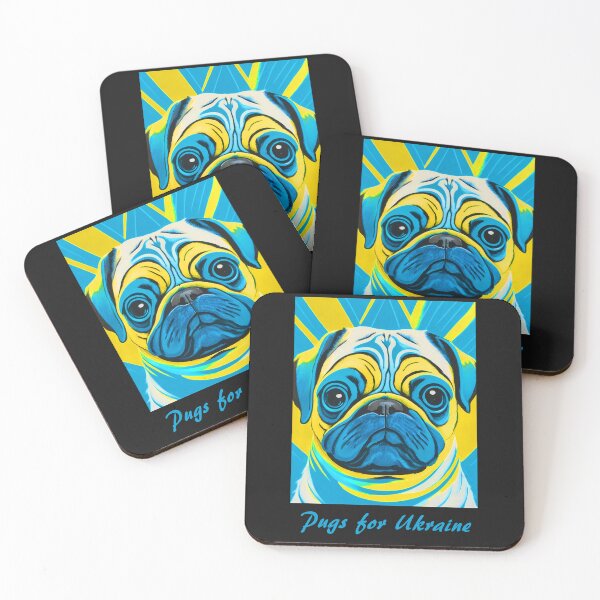 Item preview, Pugs for Ukraine 2 designed and sold by RedBluffTraders.