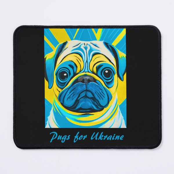 Item preview, Pugs for Ukraine 2 designed and sold by RedBluffTraders.