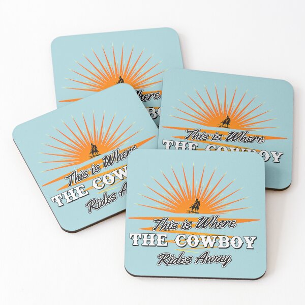 Item preview, This is where the Cowboy Rides Away designed and sold by CopsionArriola.