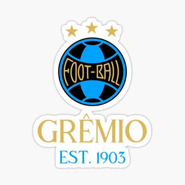 Grêmio campeão mundial de futebol Sticker for Sale by Gutto75