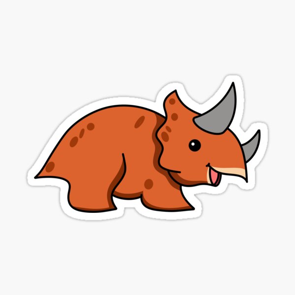 Item preview, Triceratops designed and sold by bears-can-draw.