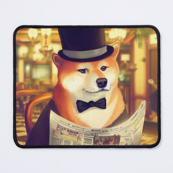 Item preview, Shiba inu portrait  designed and sold by Witty-Kids.