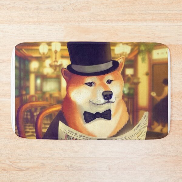 Item preview, Shiba inu portrait  designed and sold by Witty-Kids.