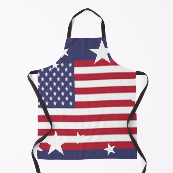 Item preview, BLUE AMERCANA WHITE STARS JULY 4TH FLAG ART designed and sold by sharlesart.