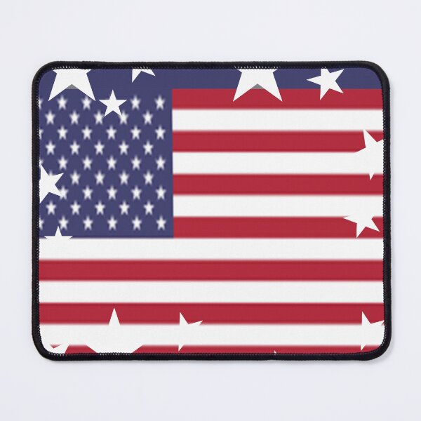 Item preview, BLUE AMERCANA WHITE STARS JULY 4TH FLAG ART designed and sold by sharlesart.