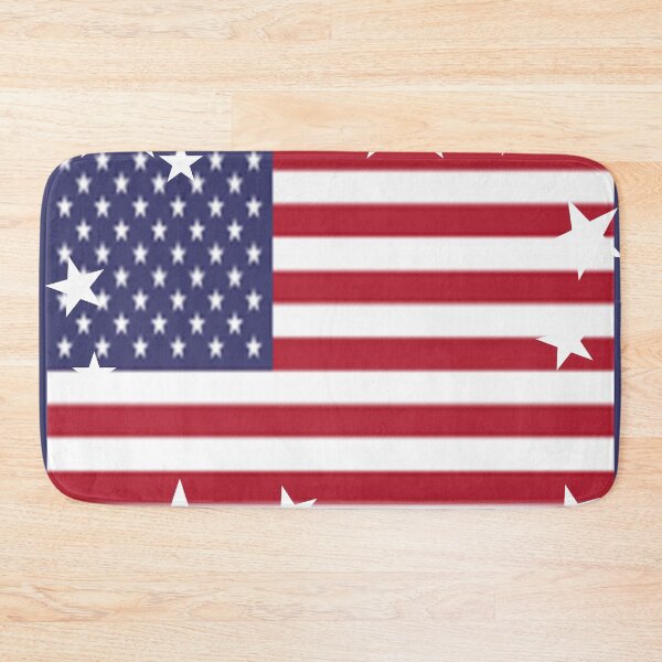 Item preview, BLUE AMERCANA WHITE STARS JULY 4TH FLAG ART designed and sold by sharlesart.
