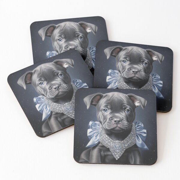 Item preview, Elegant American Bully Puppy designed and sold by Nocturne  Paws.