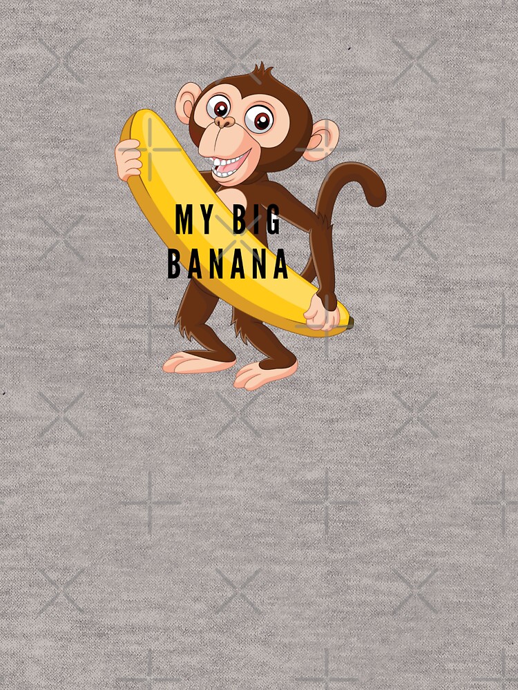 Thumbnail 5 of 5, Lightweight Hoodie, my big banana designed and sold by Andrewred26.