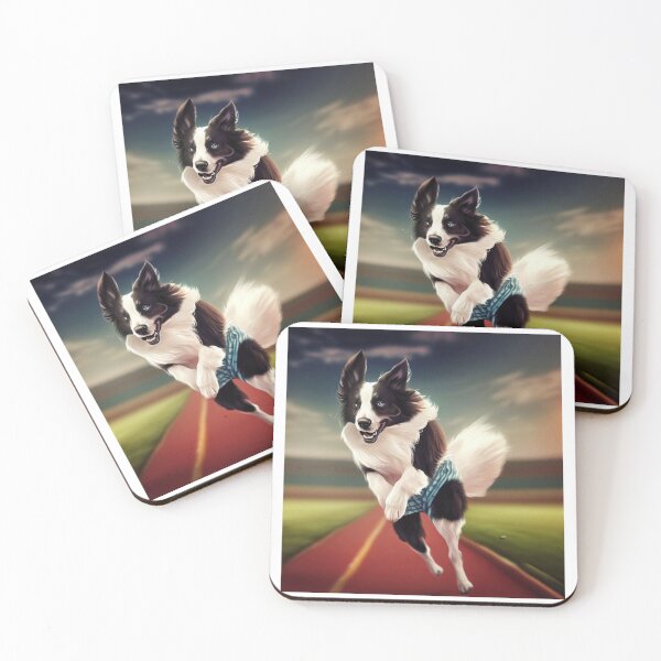 Item preview, Border colie portrait  designed and sold by Witty-Kids.