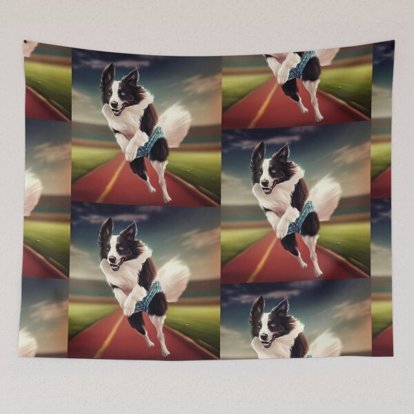 Item preview, Border colie portrait  designed and sold by Witty-Kids.