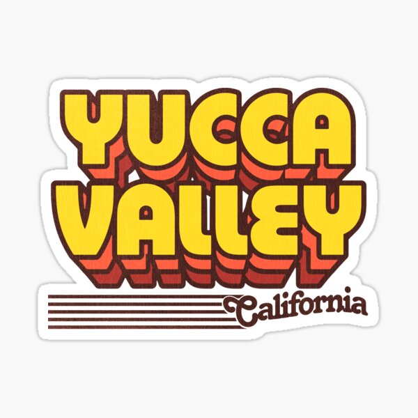 Item preview, Yucca Valley, California | Retro Stripes designed and sold by retroready.