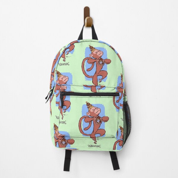 Item preview, Cartoon - Hanuman - Monkey God With Rama in His Heart designed and sold by AnsonsArtZoo.